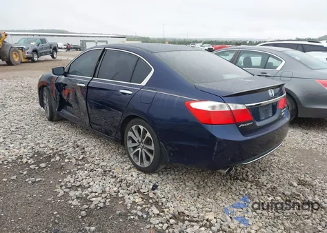2015 Honda Accord Sport from USA, damaged, VIN 1HGCR2F5XFA161509
